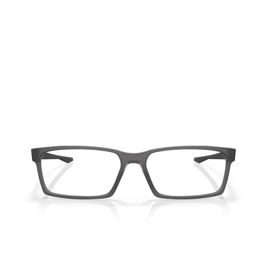 Lunettes de vue Oakley OVERHEAD 806002 satin grey smoke - Vue de face