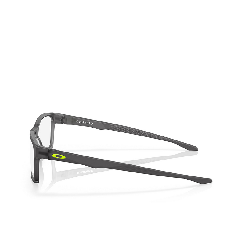 Lunettes de vue Oakley OVERHEAD 806002 satin grey smoke - 3/4