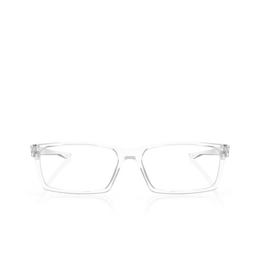 Oakley OVERHEAD Eyeglasses 806003 polished clear - front view