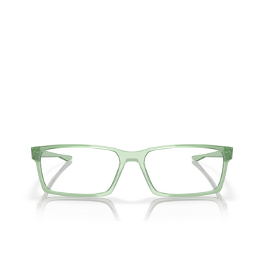 Occhiali da vista Oakley OVERHEAD 806005 polished trans jade - frontale