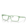 Gafas graduadas Oakley OVERHEAD 806005 polished trans jade - Miniatura del producto 2/4