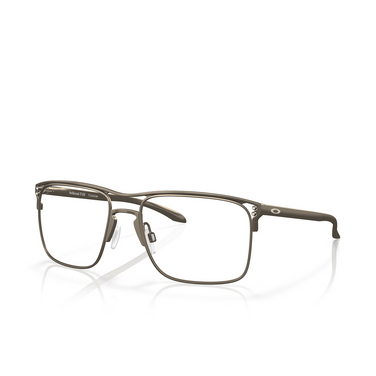 Oakley Eyeglasses 506802 pewter - three-quarters view