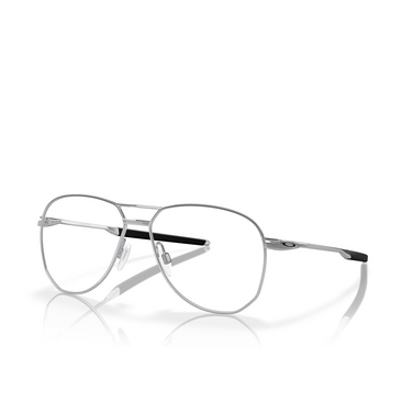 Oakley CONTRAIL TI RX Eyeglasses 507704 polished chrome - three-quarters view