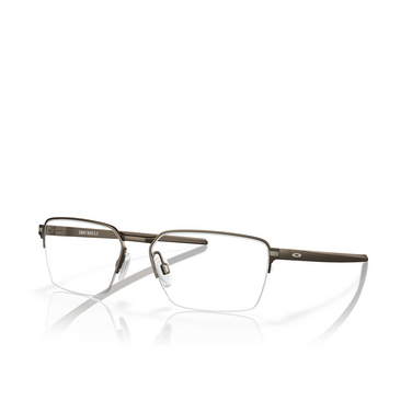 Lunettes de vue Oakley SWAY BAR 0.5 508002 pewter - Vue trois quarts