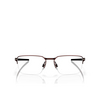 Gafas graduadas Oakley SWAY BAR 0.5 508003 matte brushed grenache - Miniatura del producto 1/4