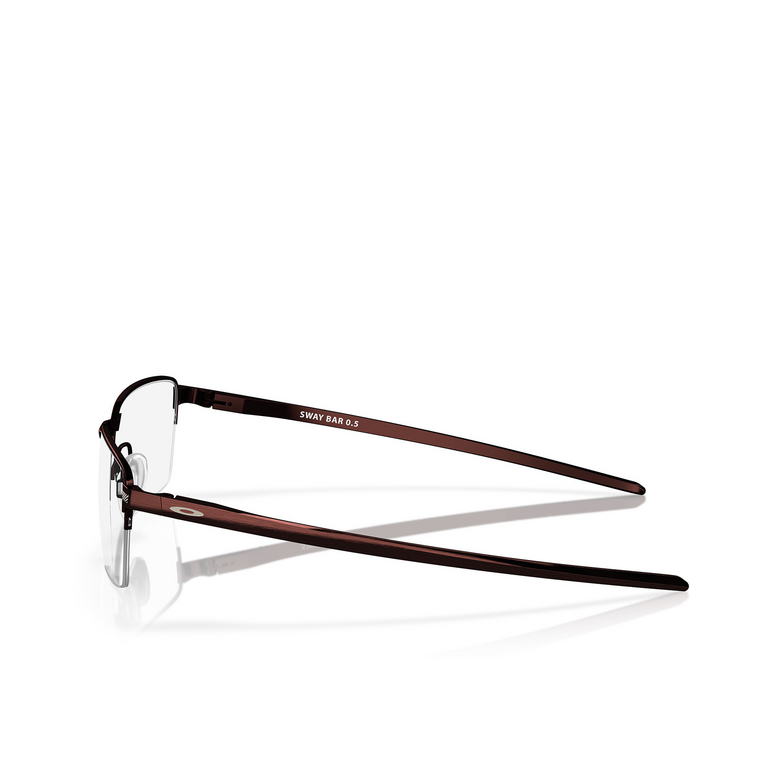Oakley SWAY BAR 0.5 Eyeglasses 508003 matte brushed grenache - 3/4