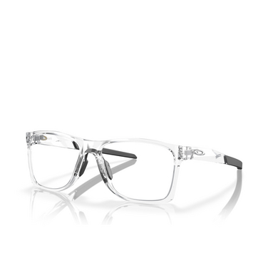 Oakley ACTIVATE Eyeglasses 817309 polished clear - three-quarters view