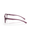 Occhiali da vista Oakley SPINDRIFT RX 817608 transparent indigo - anteprima prodotto 3/4