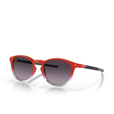 Lunettes de soleil Oakley PITCHMAN R 943917 red fade - Vue trois quarts