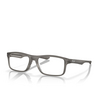 Gafas graduadas Oakley PLANK 2.0 808117 satin grey smoke - Miniatura del producto 2/4