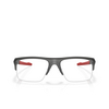 Oakley PLAZLINK Eyeglasses 806102 satin grey smoke - product thumbnail 1/4