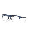 Lunettes de vue Oakley PLAZLINK 806104 matte translucent blue - Vignette du produit 2/4