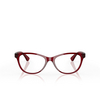 Lunettes de vue Oakley PLUNGELINE 814609 polished translucent brick red - Vignette du produit 1/4