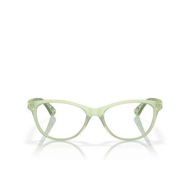 Oakley PLUNGELINE Eyeglasses 814610 matte dark jade opaline - front view