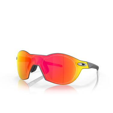 Oakley RE:SUBZERO Sunglasses 909802 carbon fiber - three-quarters view