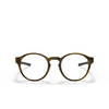 Gafas graduadas Oakley SADDLE 816502 satin brown tortoise - Miniatura del producto 1/4