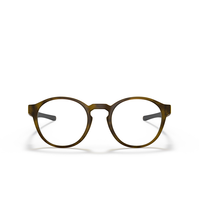 Oakley SADDLE Eyeglasses 816502 satin brown tortoise - 1/4