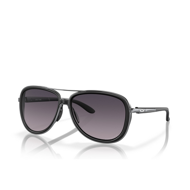 Oakley SPLIT TIME Sunglasses 412917 velvet black - three-quarters view