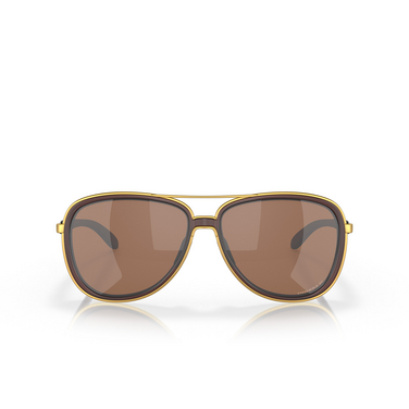 Oakley SPLIT TIME Sunglasses 412922 matte rootbeer - front view