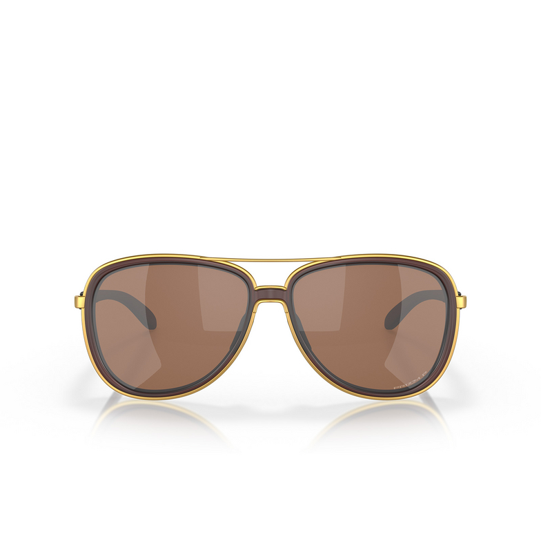 Oakley SPLIT TIME Sunglasses 412922 matte rootbeer - 1/4