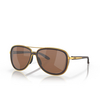 Oakley SPLIT TIME Sunglasses 412922 matte rootbeer - product thumbnail 2/4