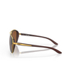 Oakley SPLIT TIME Sunglasses 412922 matte rootbeer - product thumbnail 3/4