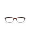 Oakley STEEL PLATE Eyeglasses 322208 brushed grenache - product thumbnail 1/4