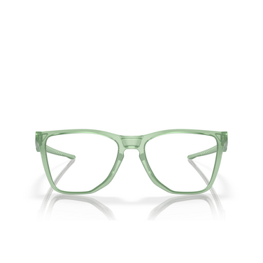 Oakley THE CUT Eyeglasses 805805 polished trans jade - front view