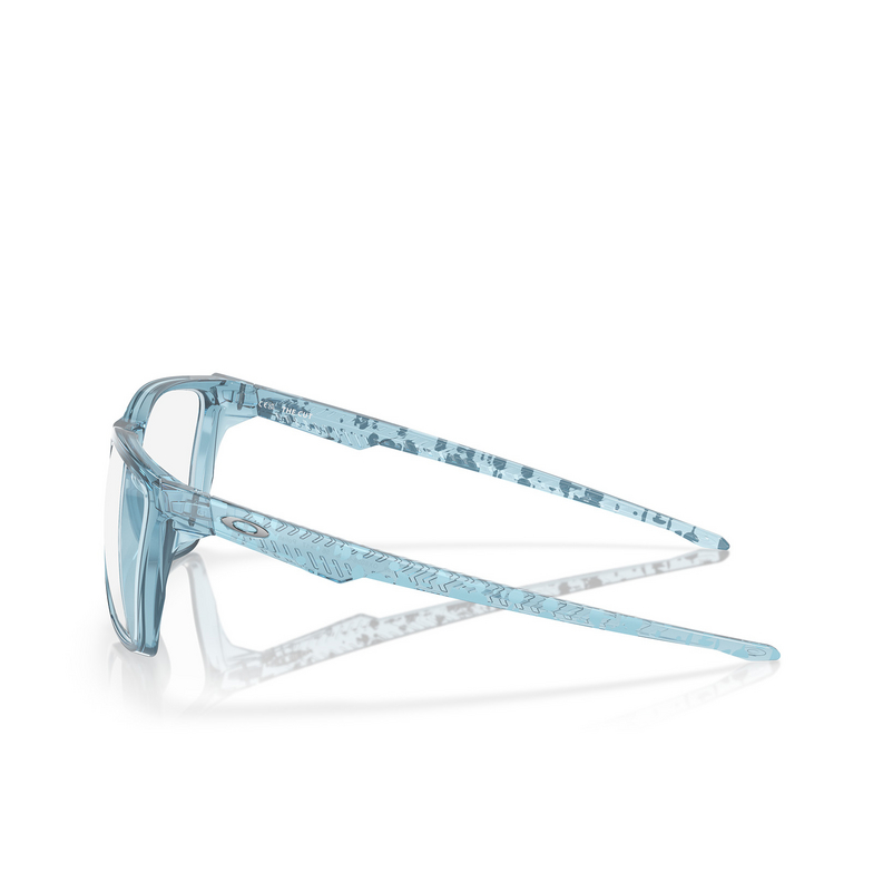 Lunettes de vue Oakley THE CUT 805806 polished trans stonewash - 3/4