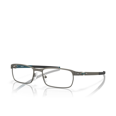 Oakley TINCUP Eyeglasses 318413 matte gunmetal - three-quarters view