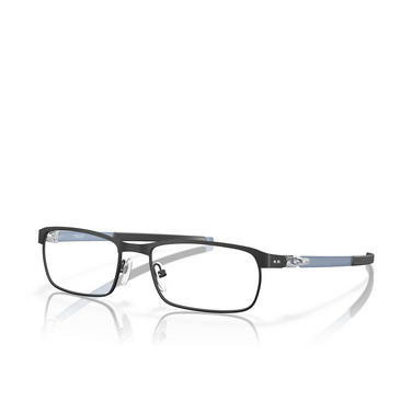 Oakley TINCUP Eyeglasses 318414 powder black - three-quarters view