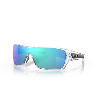 Oakley TURBINE ROTOR Sunglasses 930729 polished clear - three-quarters view