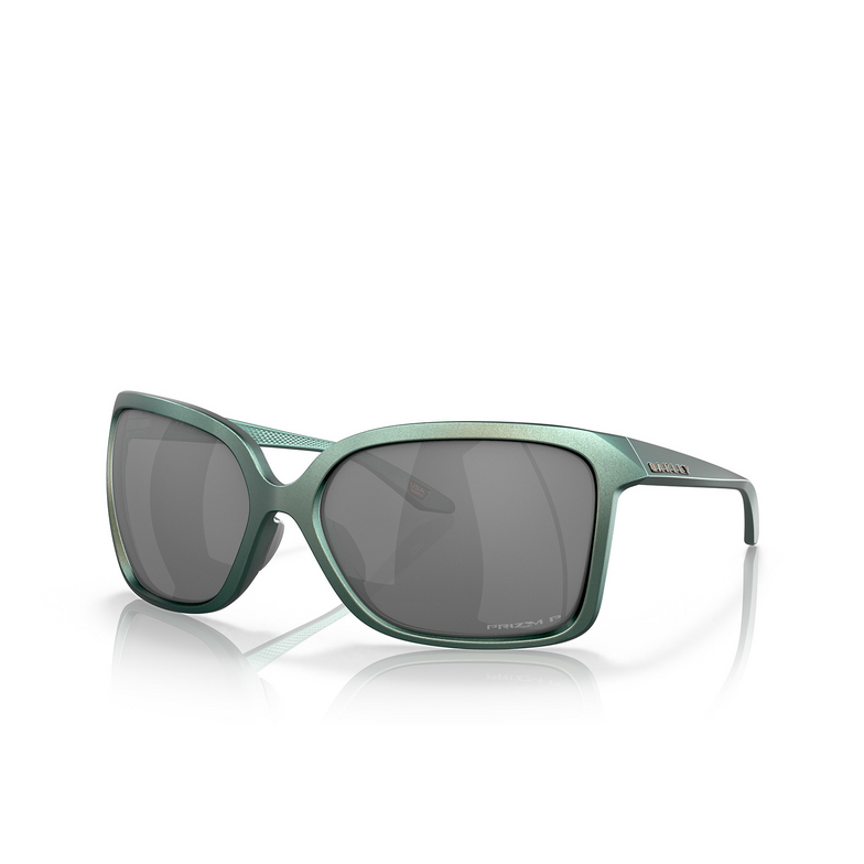 Oakley WILDRYE Sunglasses 923005 matte silver / blue colorshift - 2/4