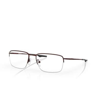 Oakley WINGBACK SQ Eyeglasses 514807 brushed grenache - three-quarters view