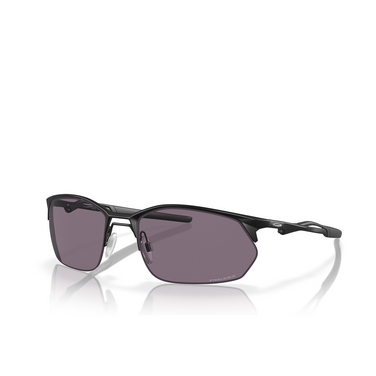 Oakley WIRE TAP 2.0 Sunglasses 414501 satin black - three-quarters view