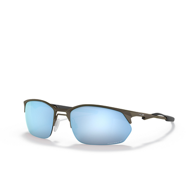 Oakley WIRE TAP 2.0 Sunglasses 414506 satin lead - three-quarters view