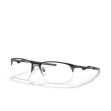 Oakley WIRE TAP 2.0 RX Eyeglasses 515203 satin light steel - three-quarters view