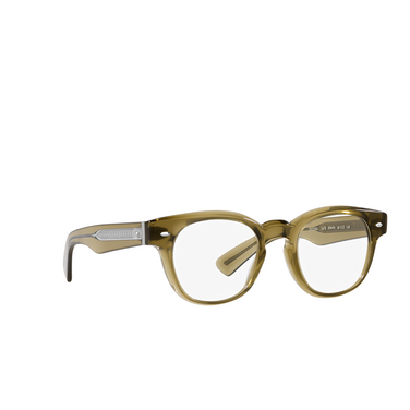 Oliver Peoples ALLENBY Eyeglasses 1678 dusty olive - three-quarters view