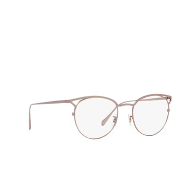 Oliver Peoples AVIARA Eyeglasses 5324 brushed gold - three-quarters view