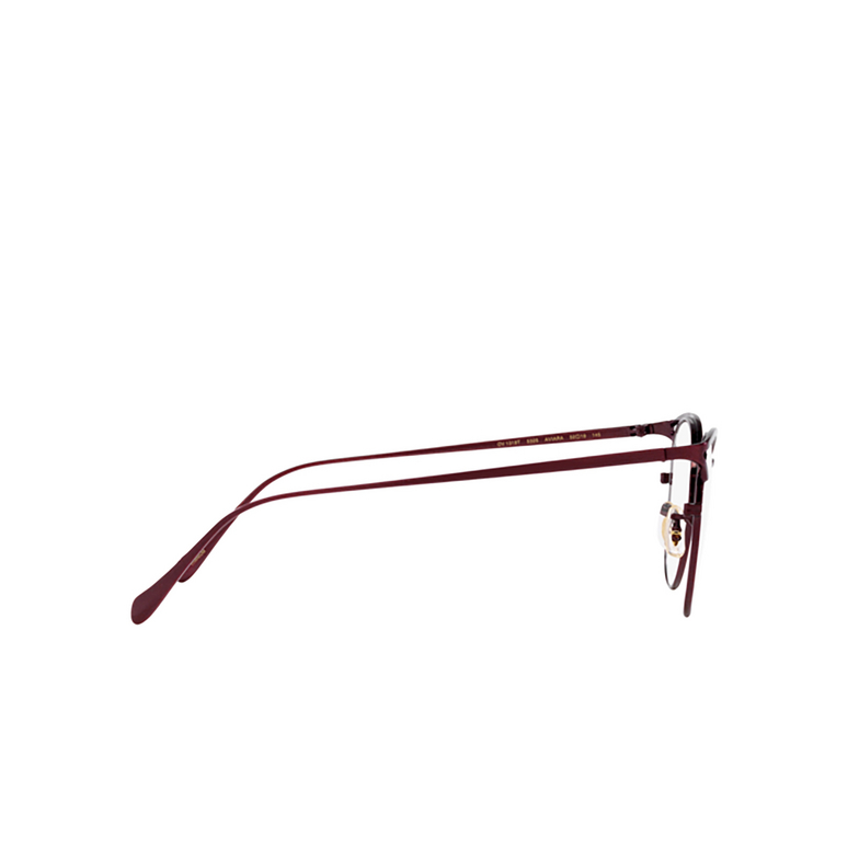 Oliver Peoples AVIARA Eyeglasses 5325 brushed burgundy - 3/4