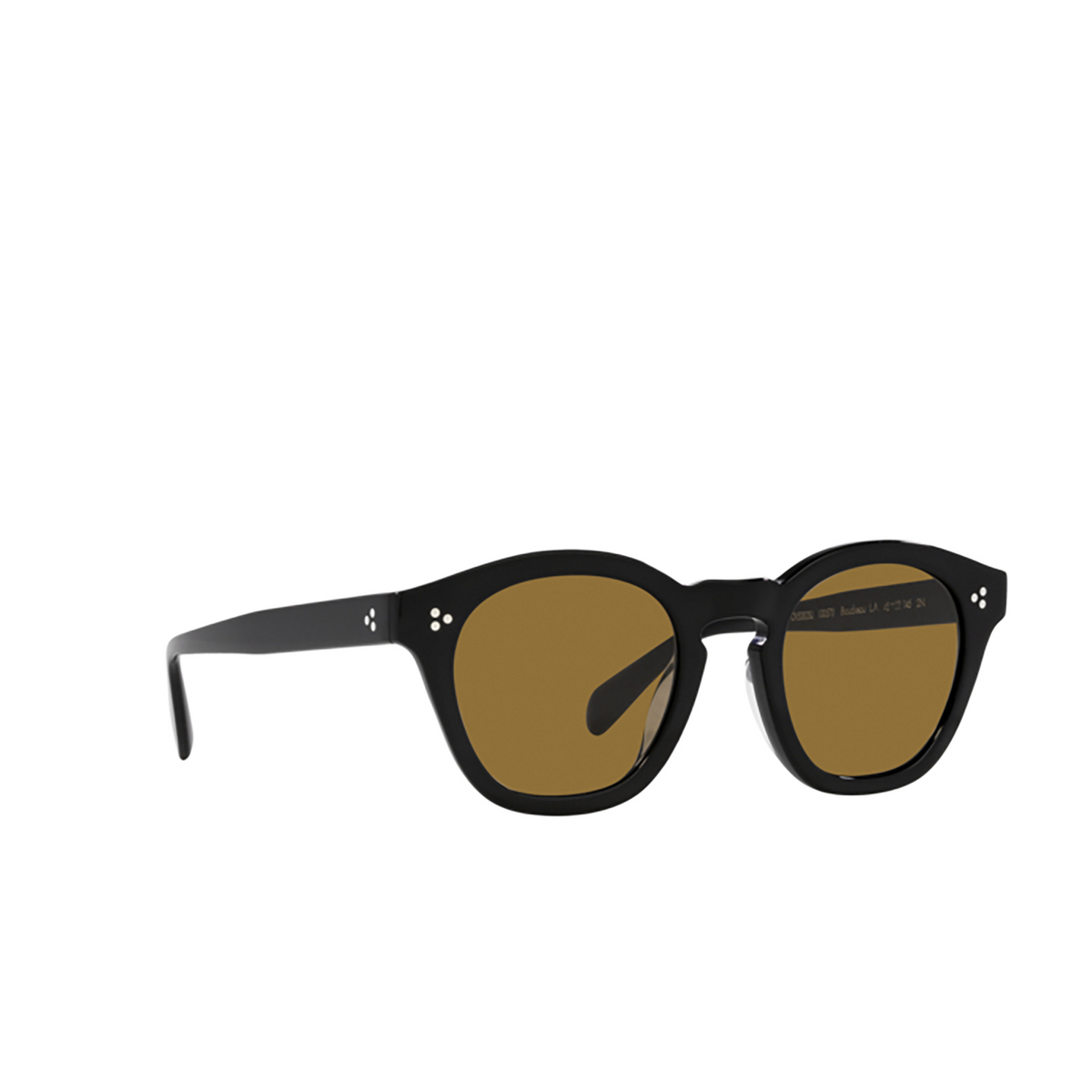 Oliver Peoples BOUDREAU L.A Sunglasses 100573 Black - three-quarters view