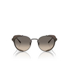 Gafas de sol Oliver Peoples CESARINO-L 524432 antique pewter / earth leather - Miniatura del producto 1/4