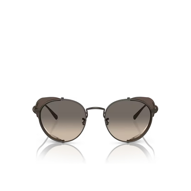 Occhiali da sole Oliver Peoples CESARINO-L 524432 antique pewter / earth leather - 1/4