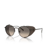 Gafas de sol Oliver Peoples CESARINO-L 524432 antique pewter / earth leather - Miniatura del producto 2/4