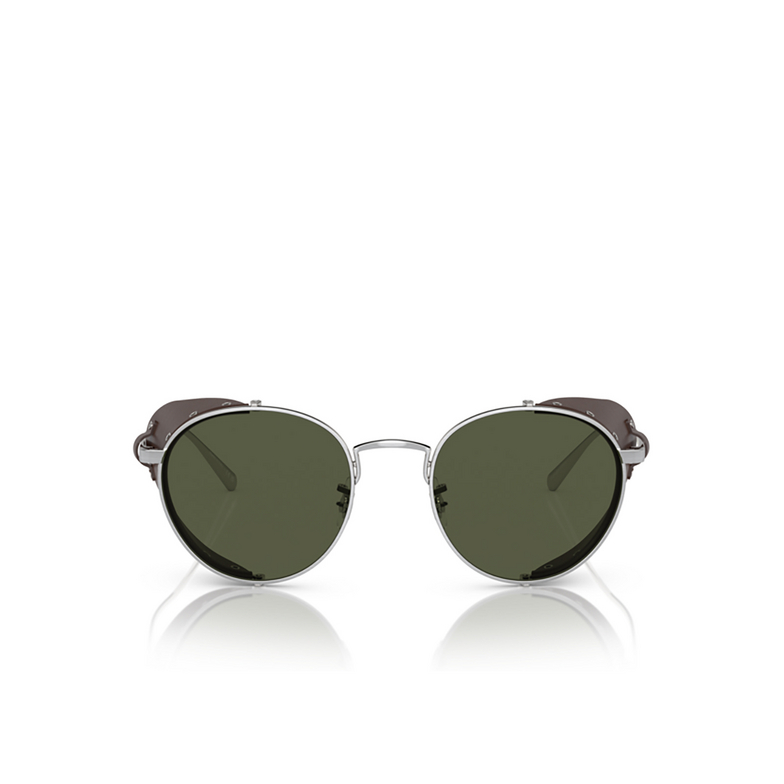 Oliver Peoples CESARINO-L Sonnenbrillen 525452 gold / sequoia leather - 1/4