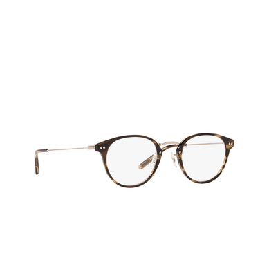 Oliver Peoples CODEE Eyeglasses 1612 cinder cocobolo - three-quarters view
