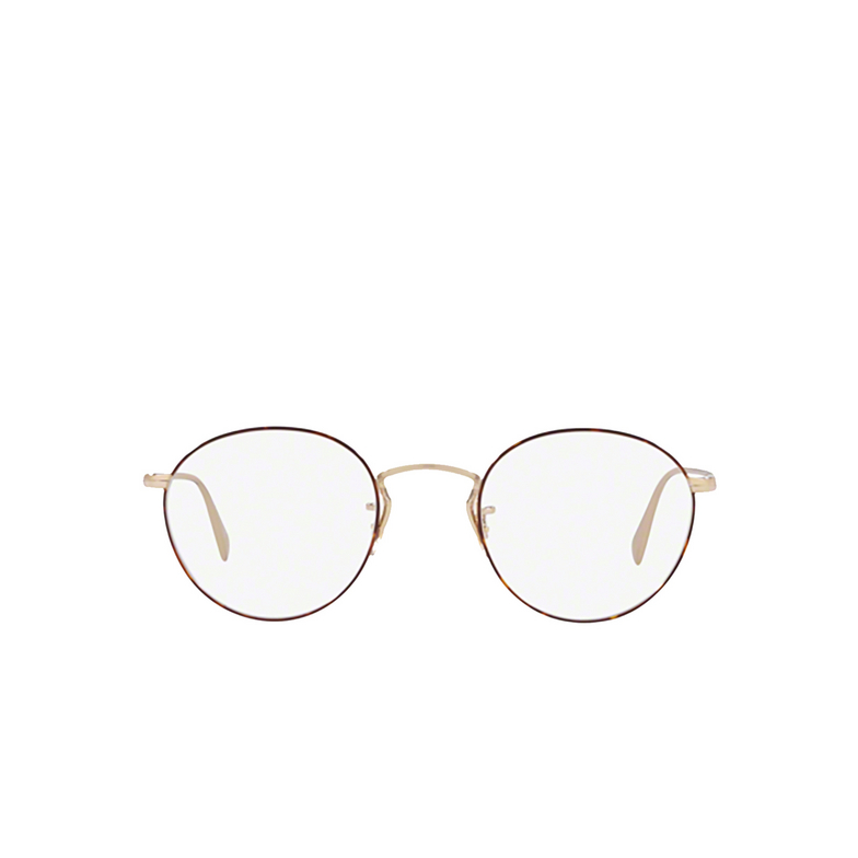 Oliver Peoples COLERIDGE Eyeglasses 5295 soft gold / amber dtbk foil - 1/4