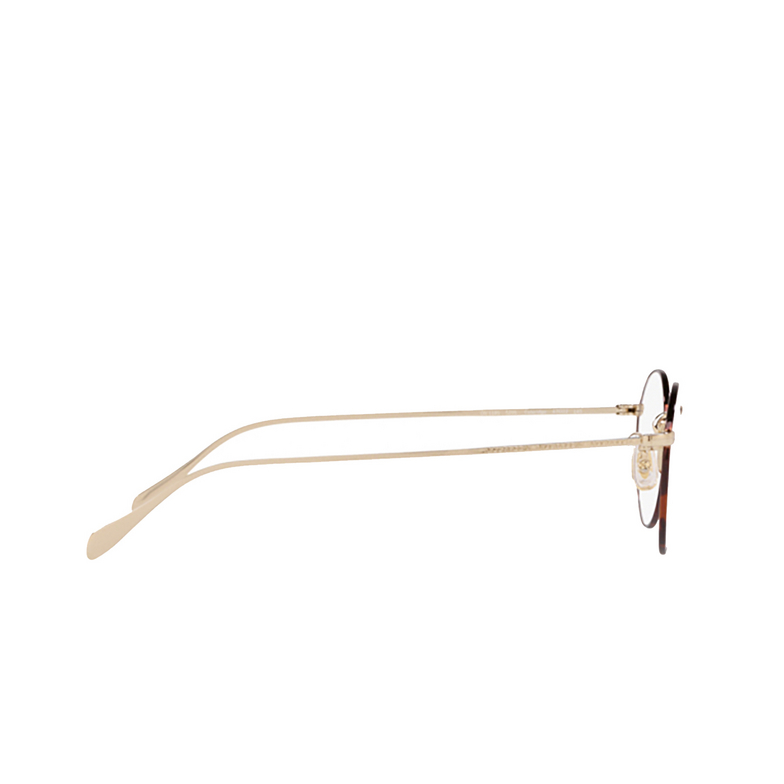 Oliver Peoples COLERIDGE Eyeglasses 5295 soft gold / amber dtbk foil - 3/4