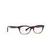 Oliver Peoples DEZERAI Eyeglasses 1224 red tortoise gradient - product thumbnail 2/4