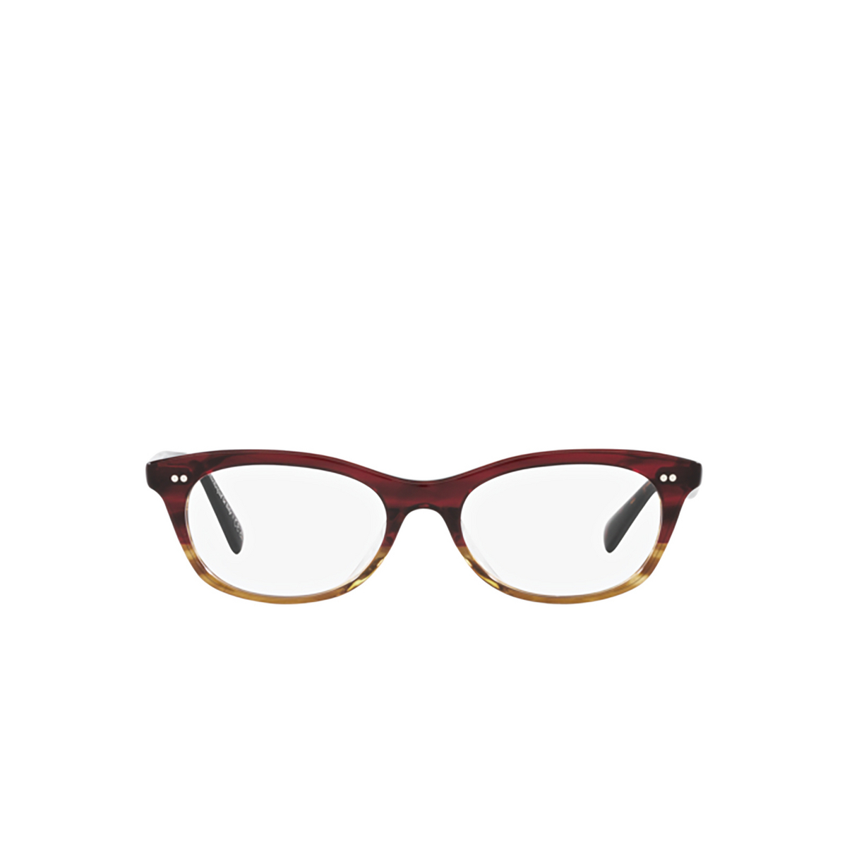 Oliver Peoples DEZERAI Eyeglasses 1224 Red Tortoise Gradient - product thumbnail 1/4
